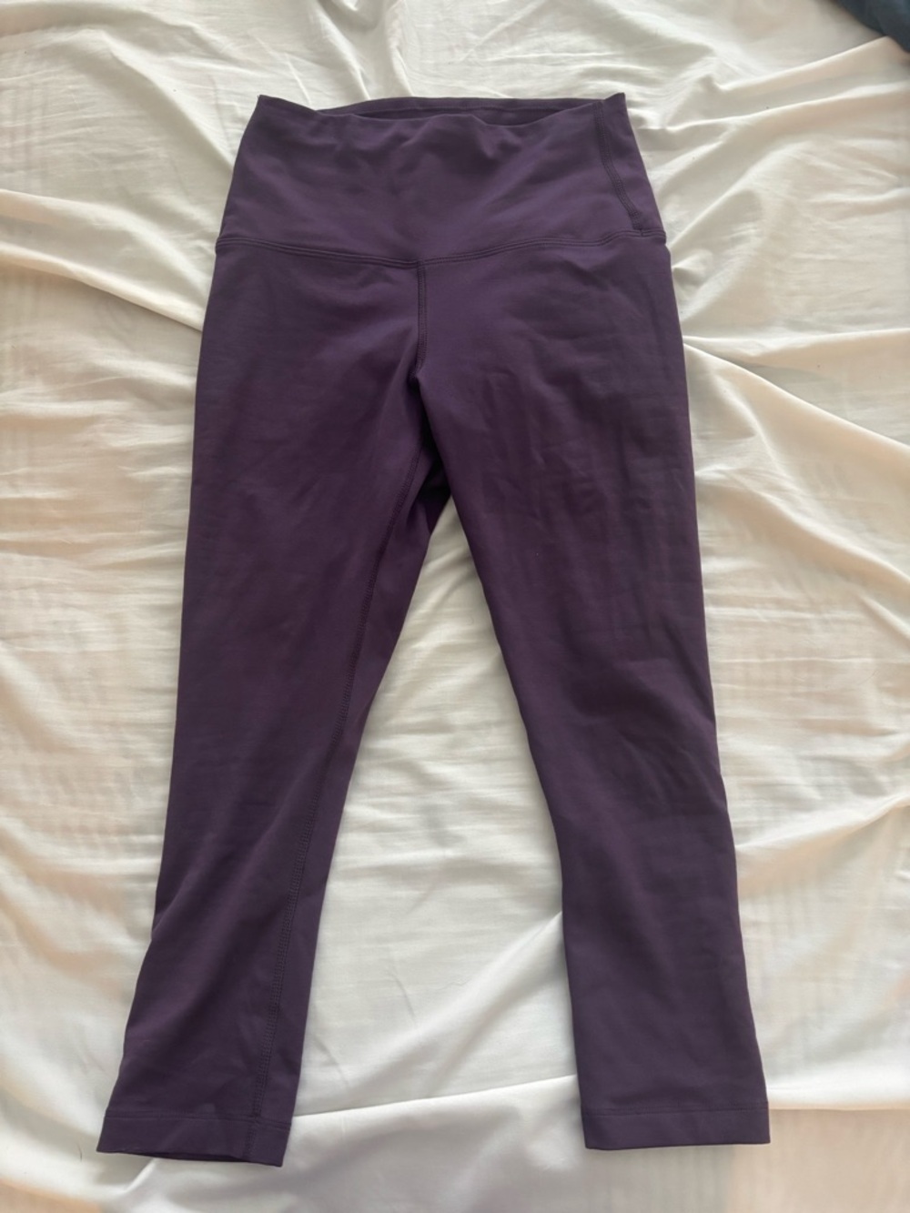 NOBULL Purple High-Waist Crop Leggings